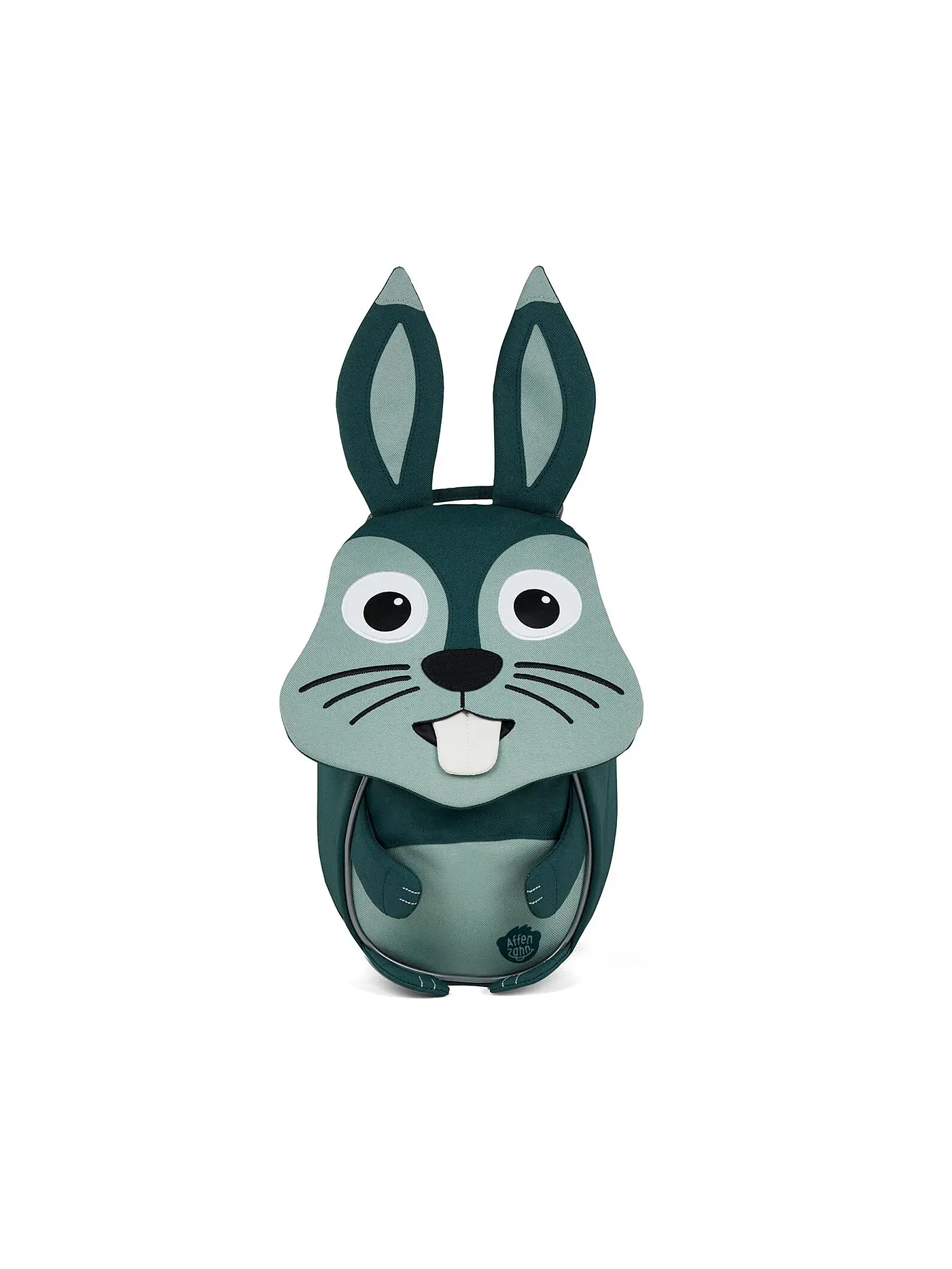 AFFENZAHN | Kinder Rucksack Kleine Freunde - Katze | grau